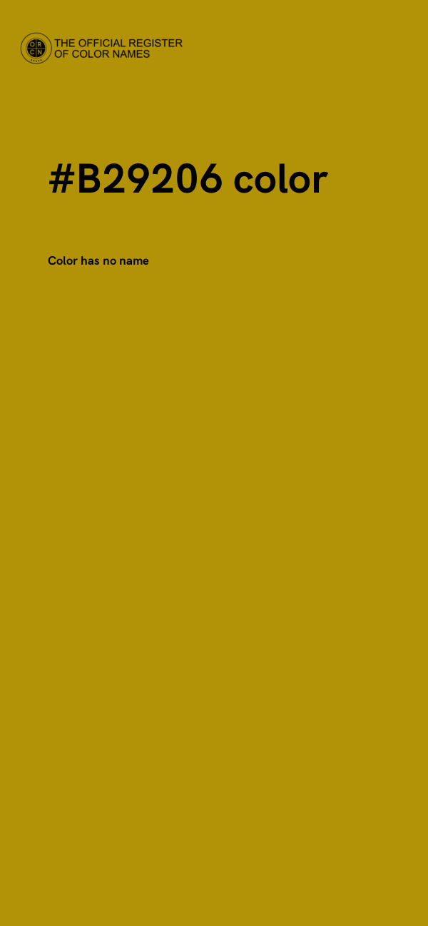 #B29206 color image