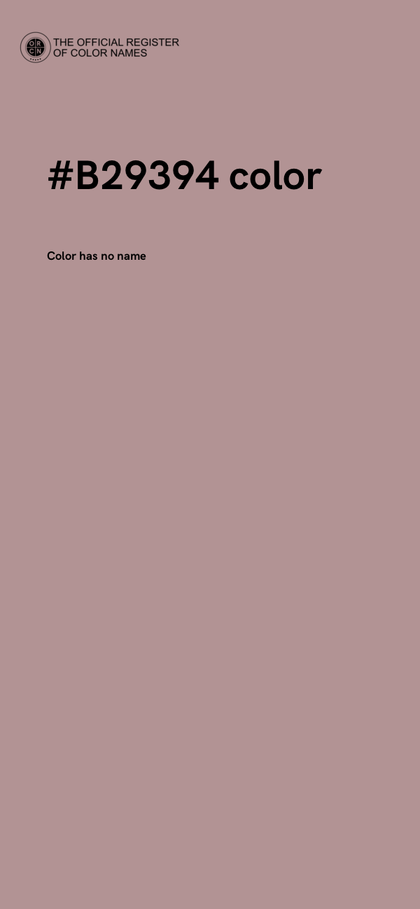 #B29394 color image