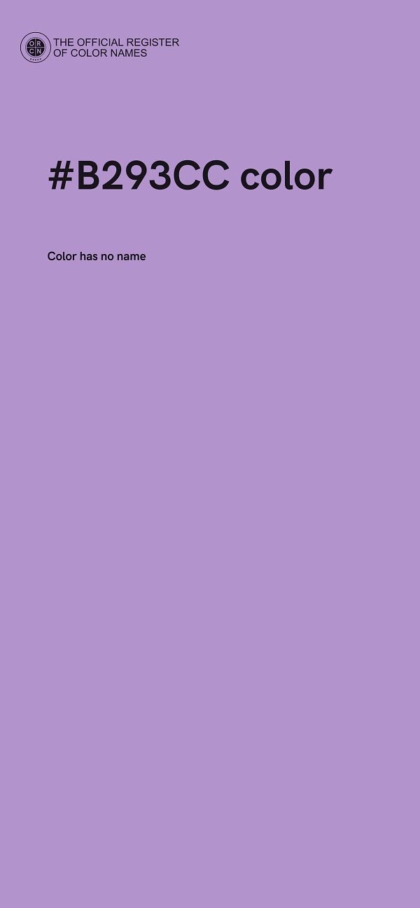 #B293CC color image