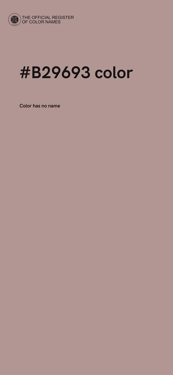 #B29693 color image