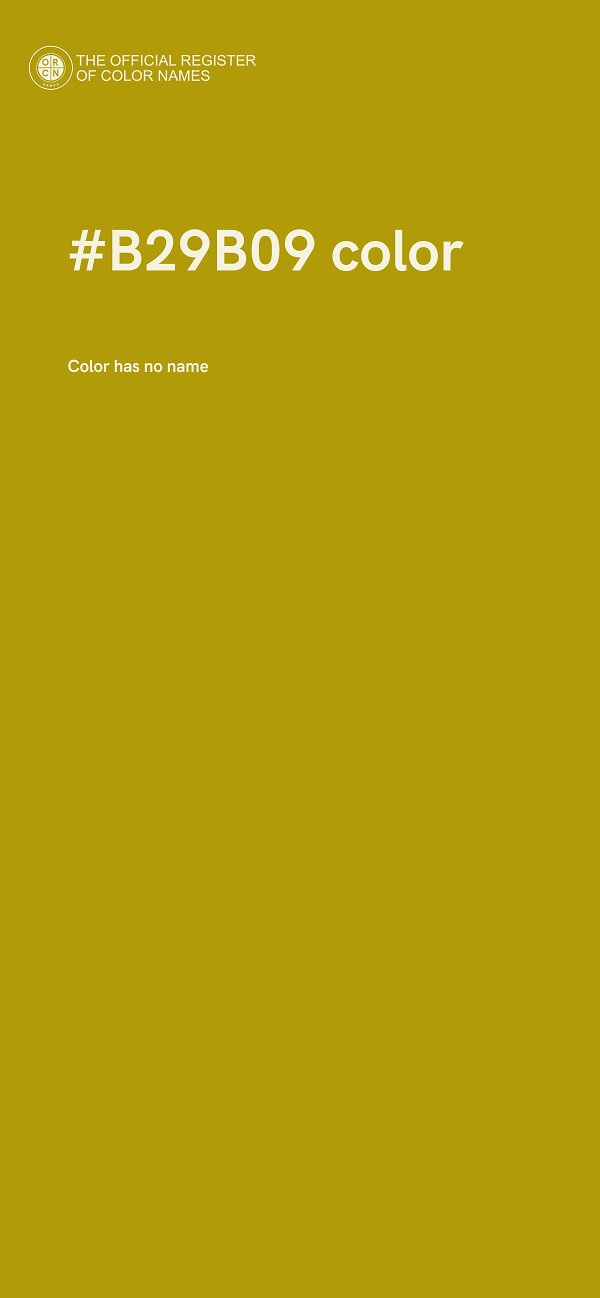 #B29B09 color image