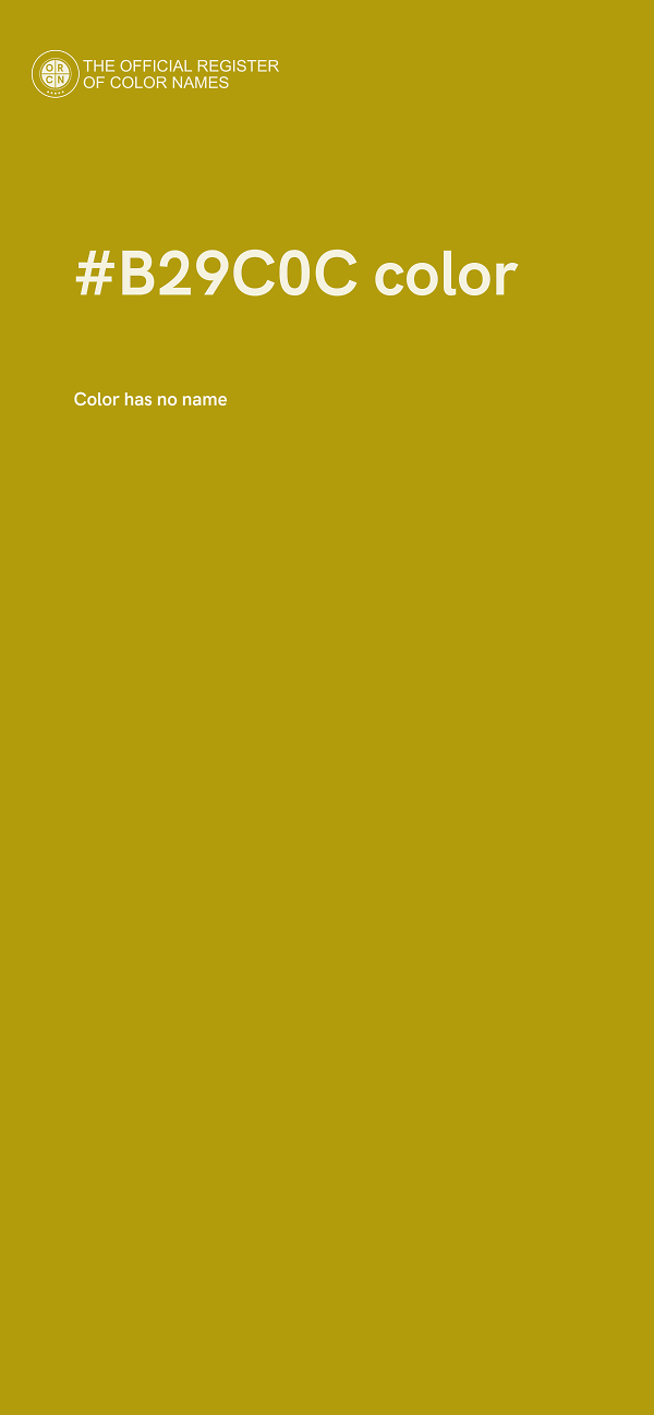 #B29C0C color image