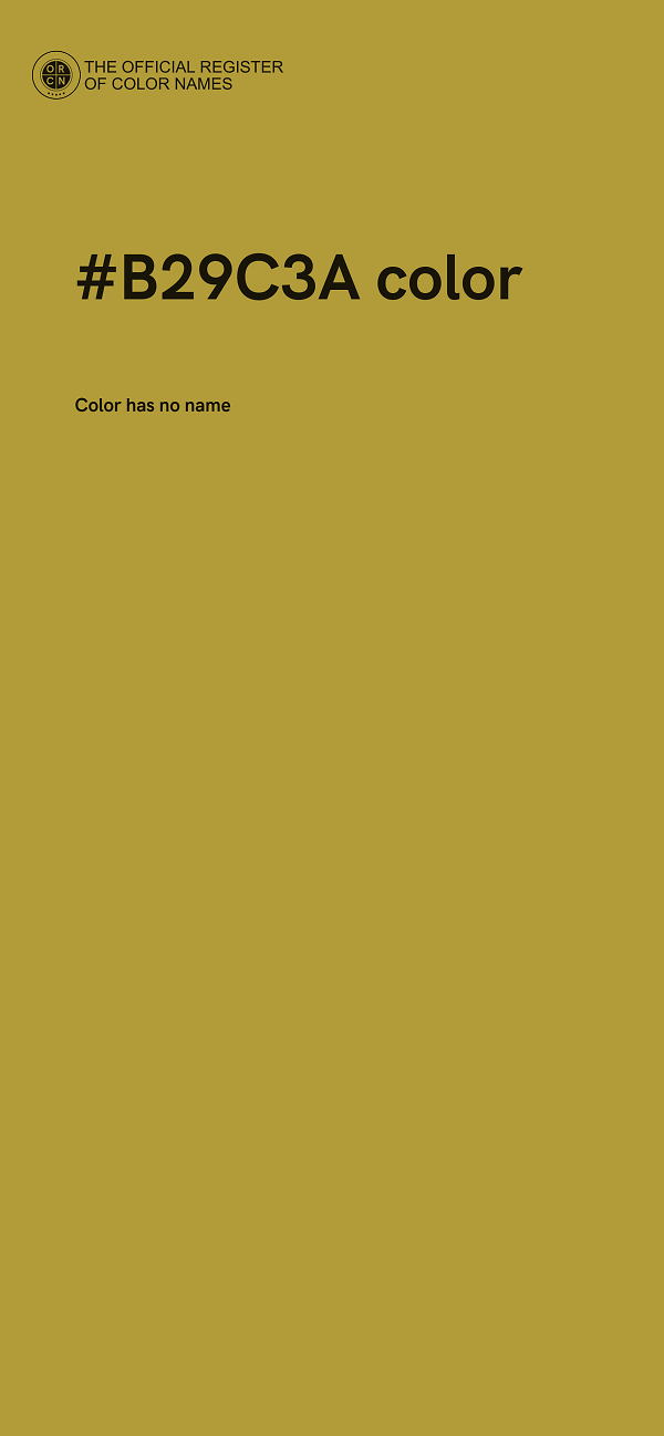 #B29C3A color image