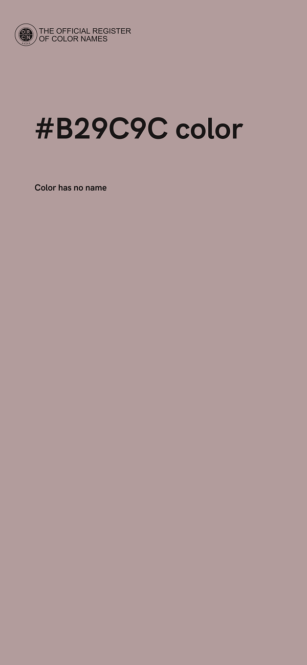 #B29C9C color image