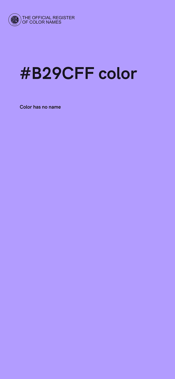 #B29CFF color image