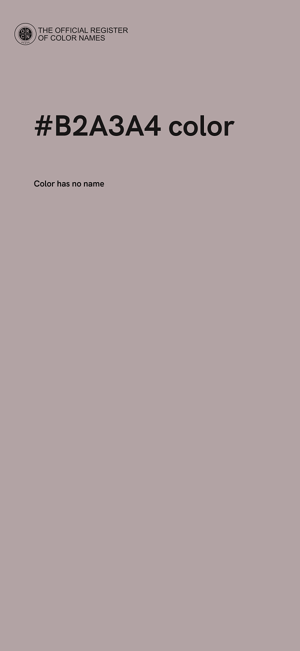 #B2A3A4 color image