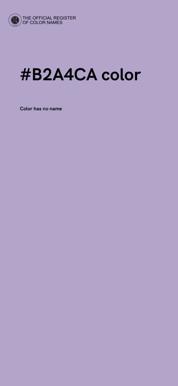 #B2A4CA color image