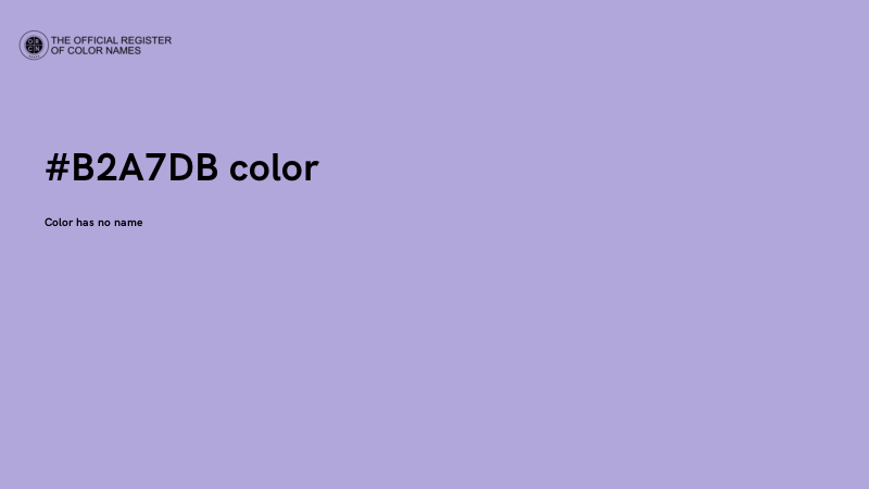 #B2A7DB color image