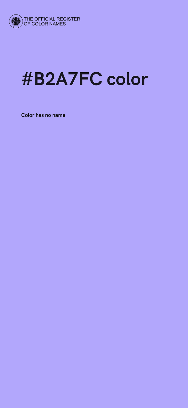 #B2A7FC color image
