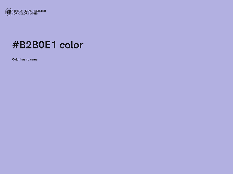 #B2B0E1 color image