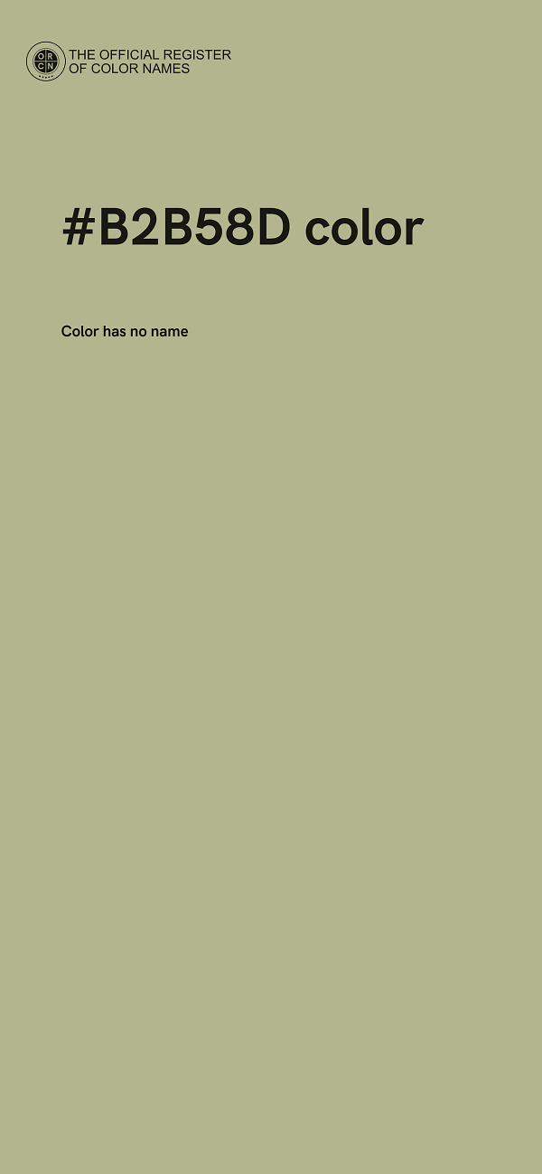#B2B58D color image