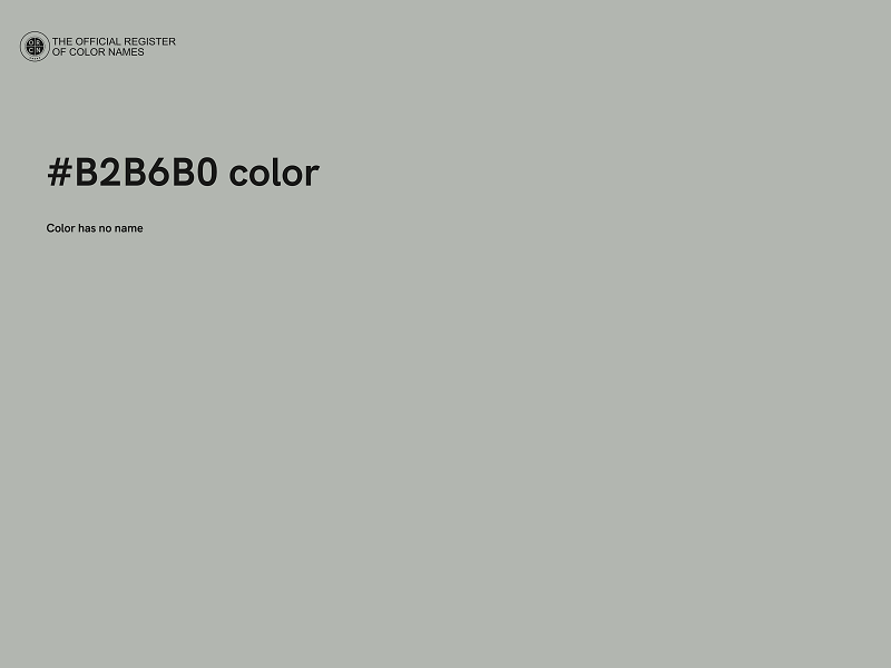 #B2B6B0 color image