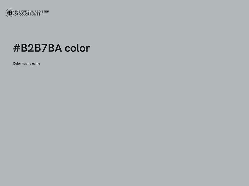 #B2B7BA color image