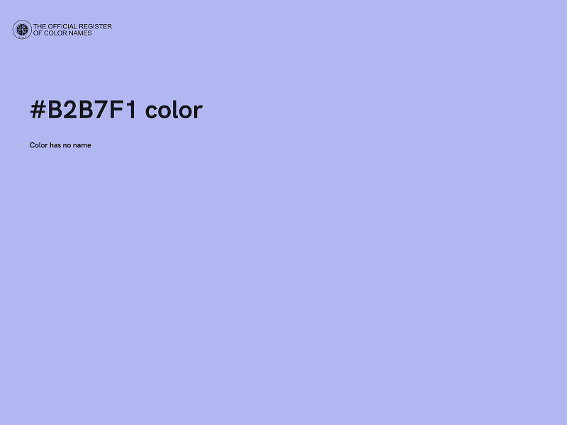 #B2B7F1 color image
