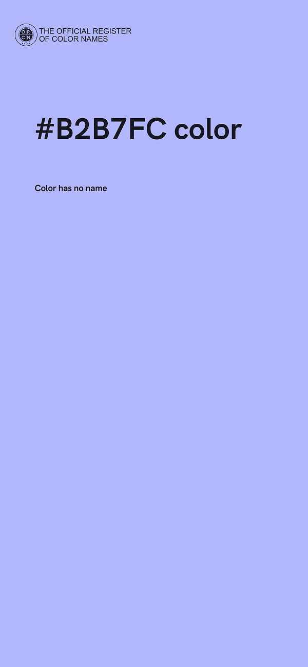 #B2B7FC color image