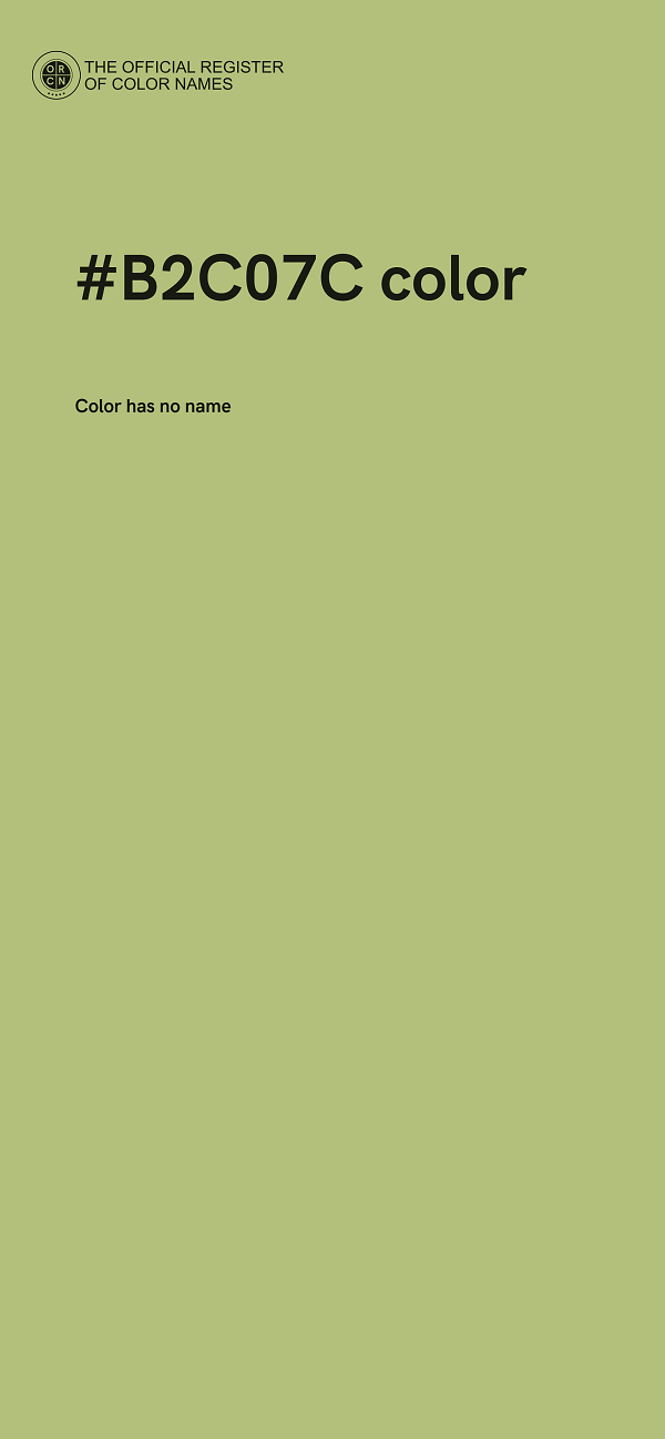 #B2C07C color image