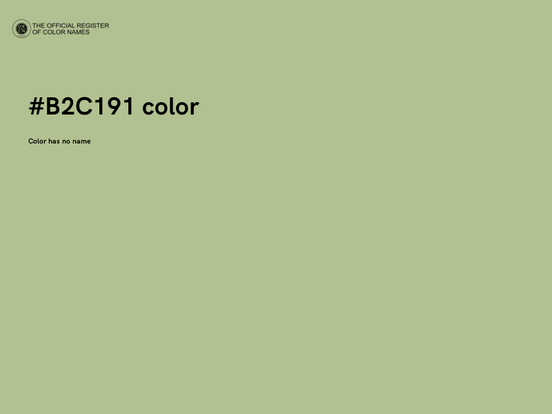 #B2C191 color image