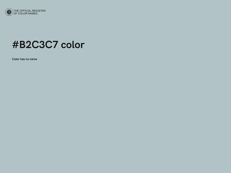 #B2C3C7 color image