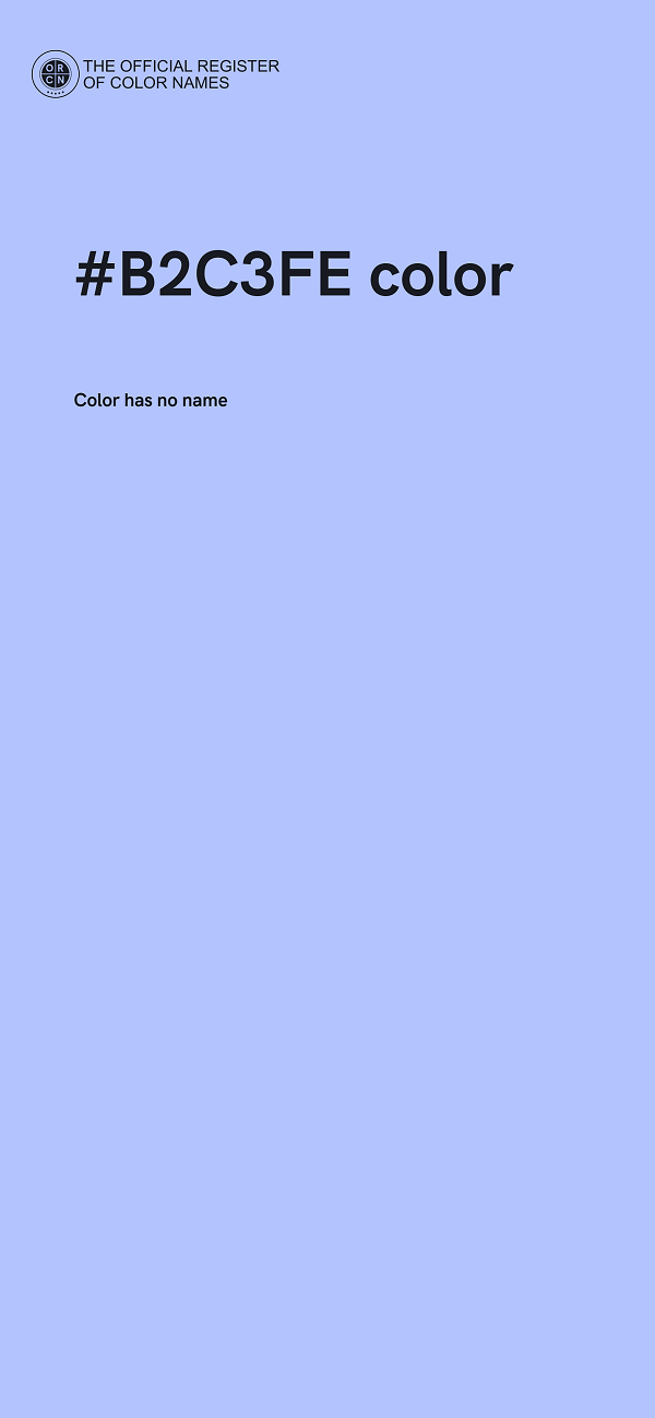 #B2C3FE color image