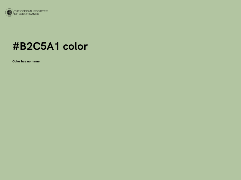 #B2C5A1 color image