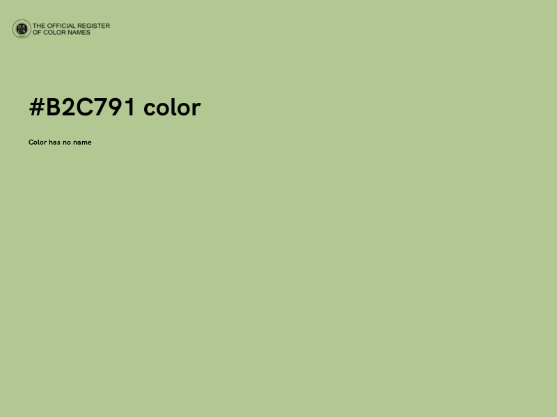 #B2C791 color image