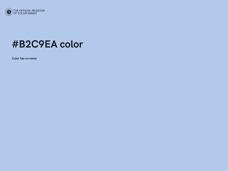 #B2C9EA color image