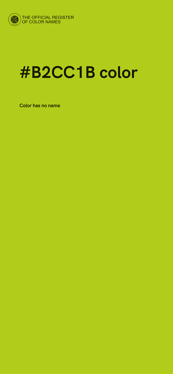 #B2CC1B color image