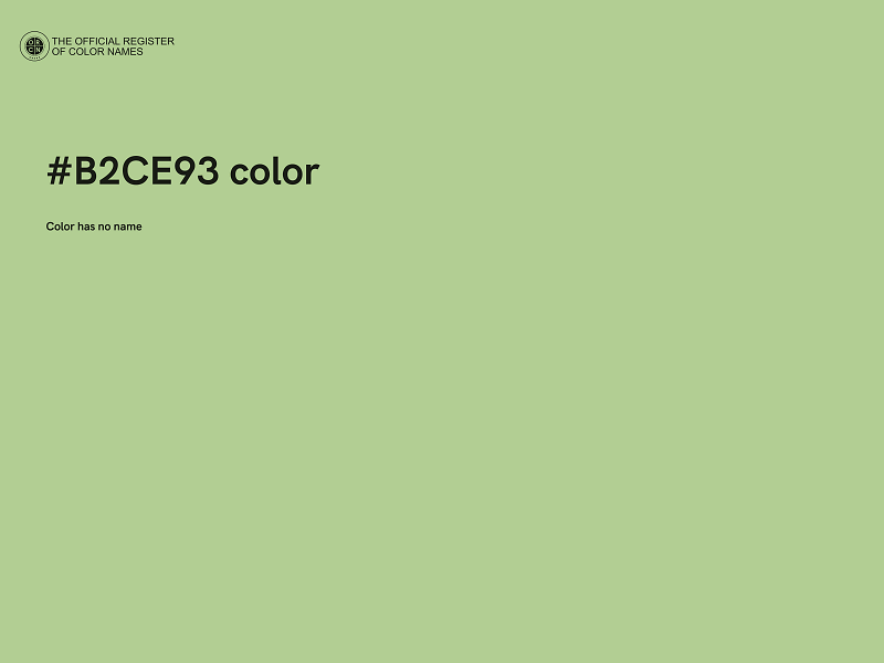 #B2CE93 color image