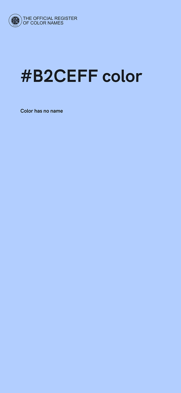 #B2CEFF color image