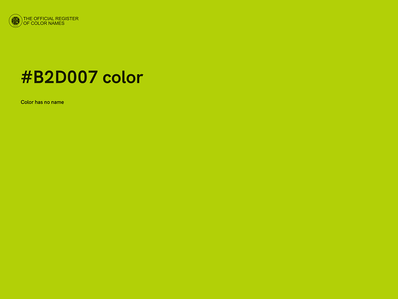 #B2D007 color image