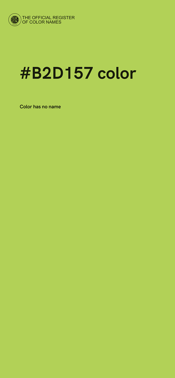 #B2D157 color image