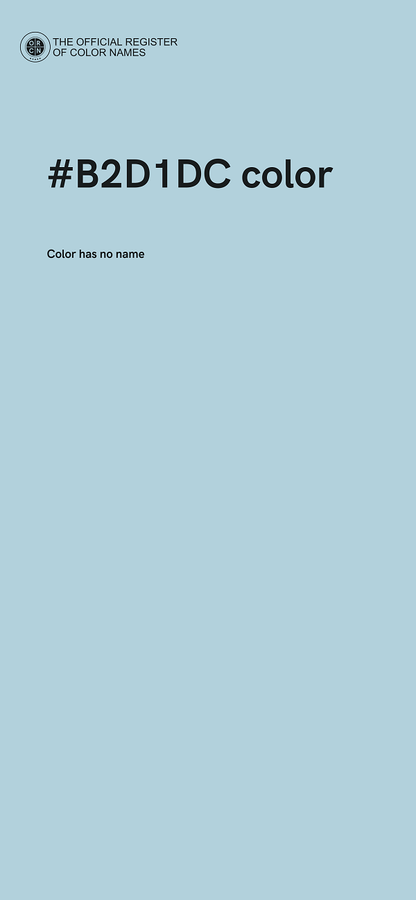 #B2D1DC color image