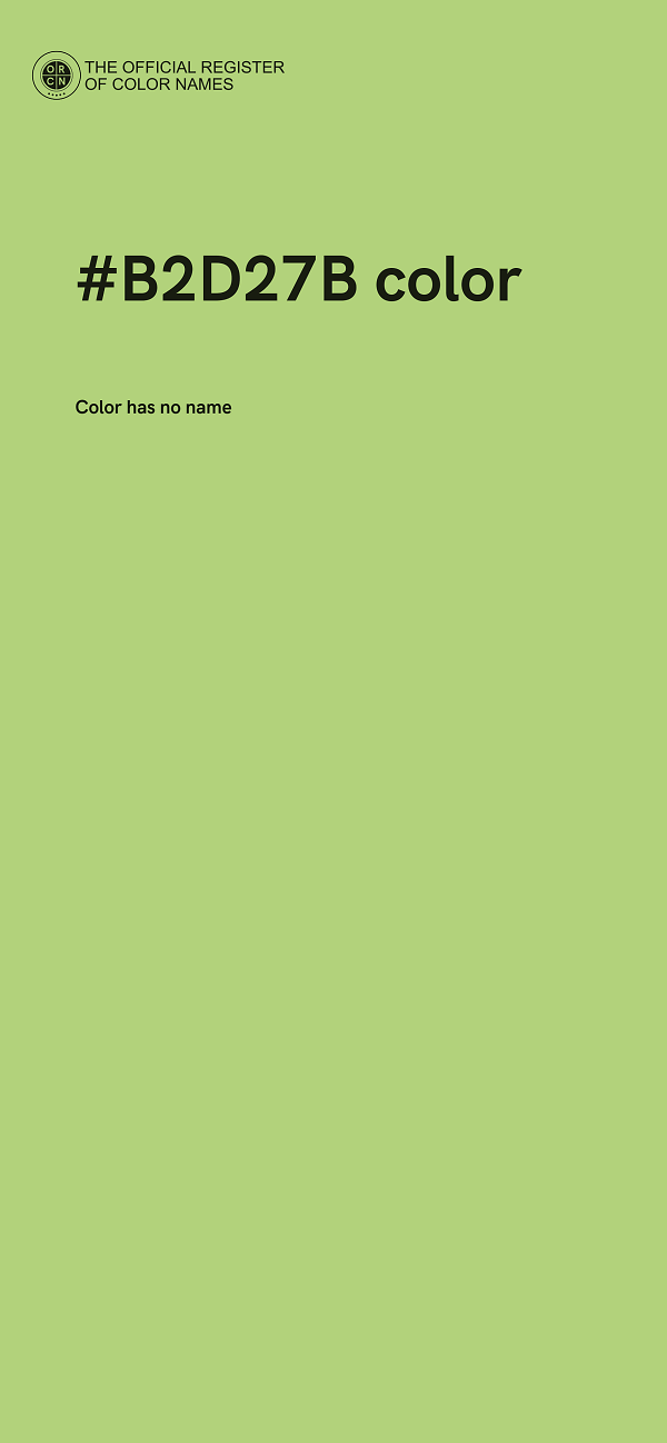 #B2D27B color image