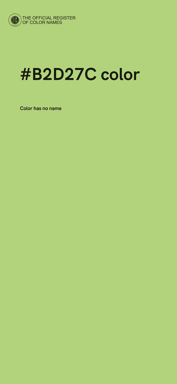 #B2D27C color image