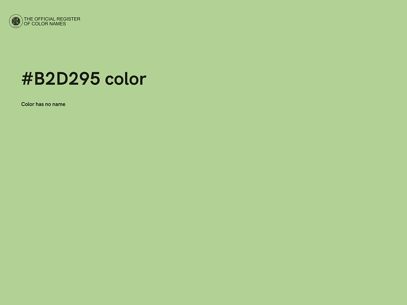 #B2D295 color image