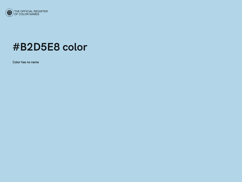 #B2D5E8 color image