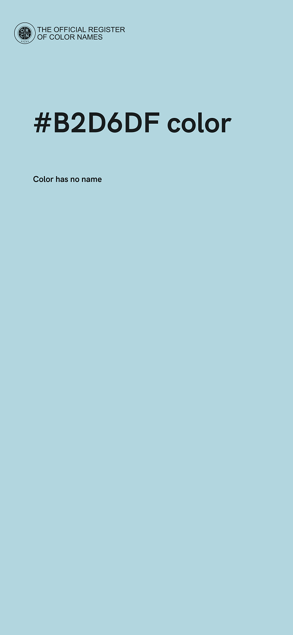 #B2D6DF color image
