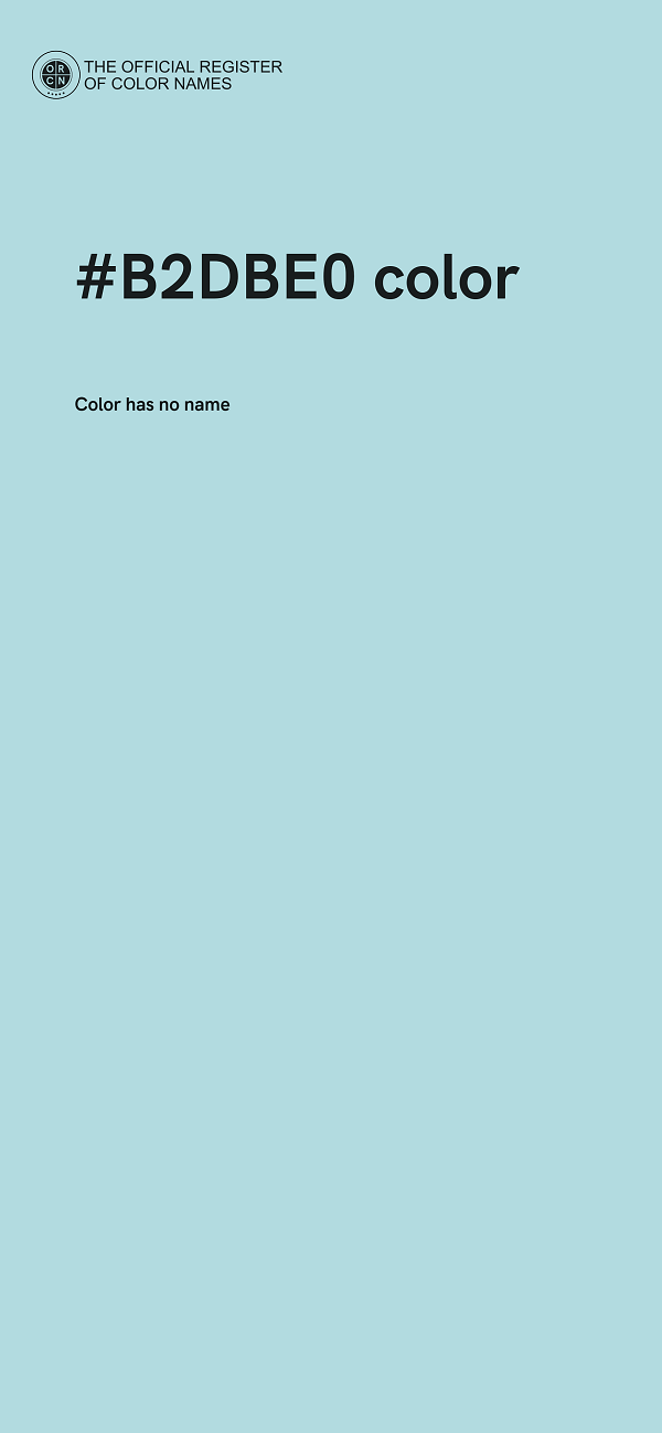 #B2DBE0 color image