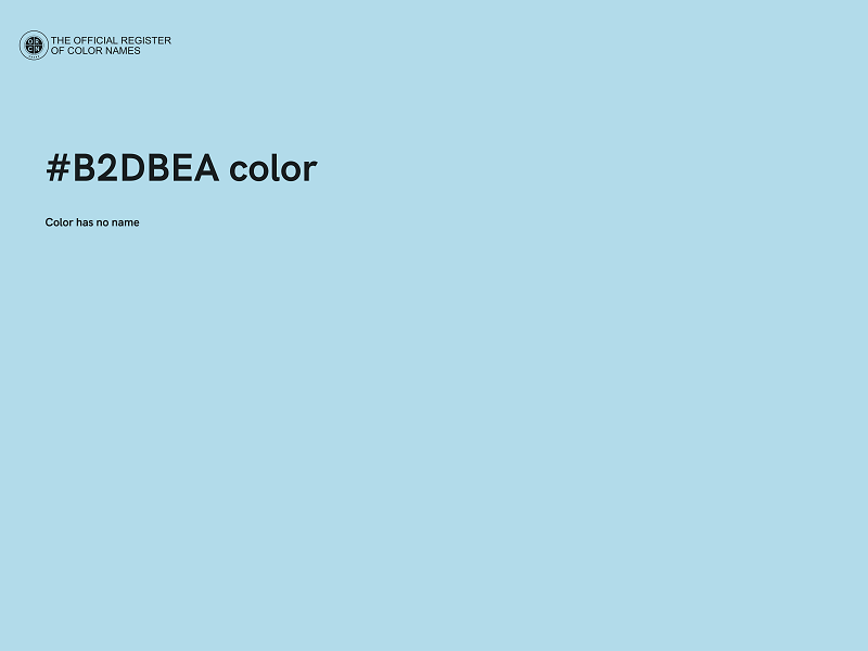 #B2DBEA color image