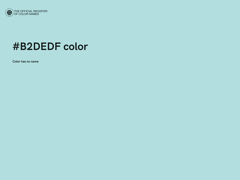 #B2DEDF color image