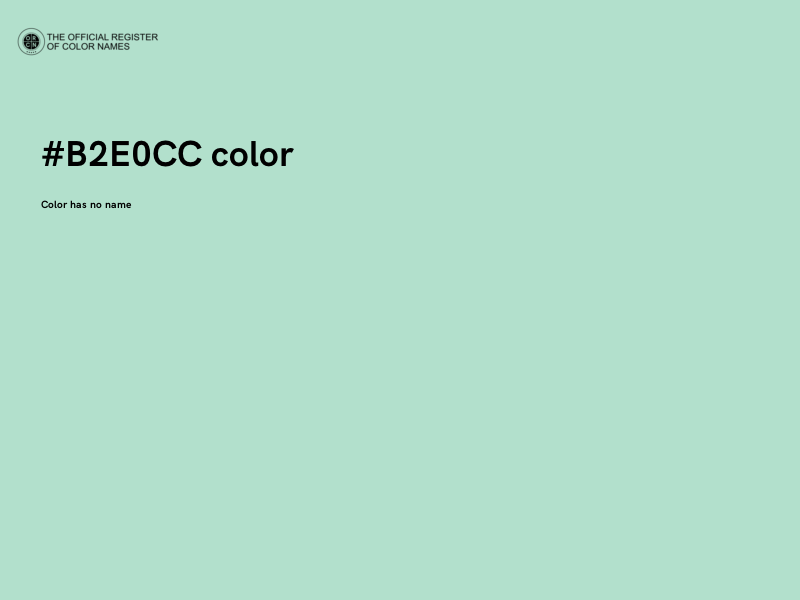 #B2E0CC color image