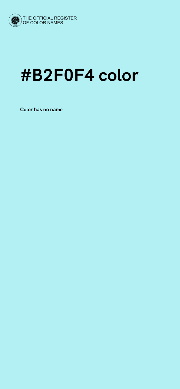 #B2F0F4 color image