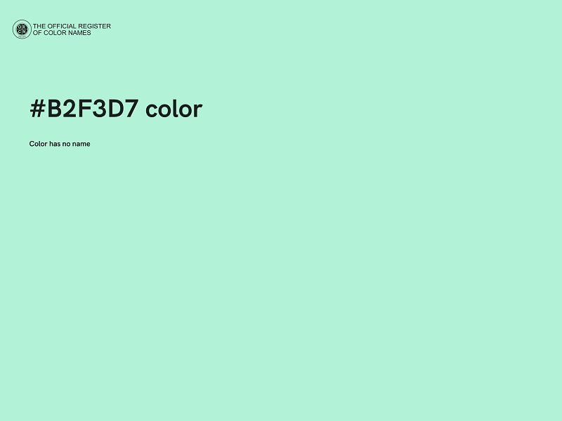 #B2F3D7 color image