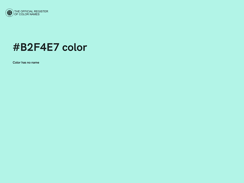 #B2F4E7 color image