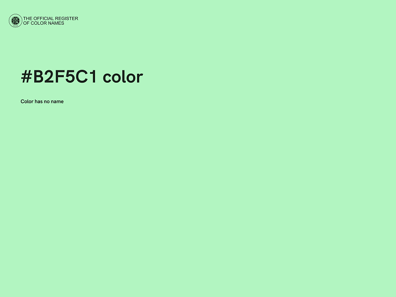 #B2F5C1 color image