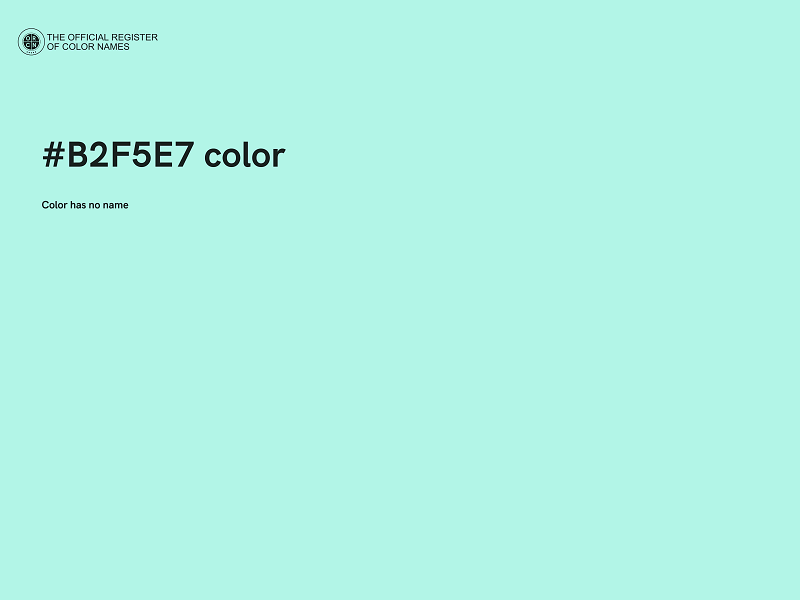 #B2F5E7 color image