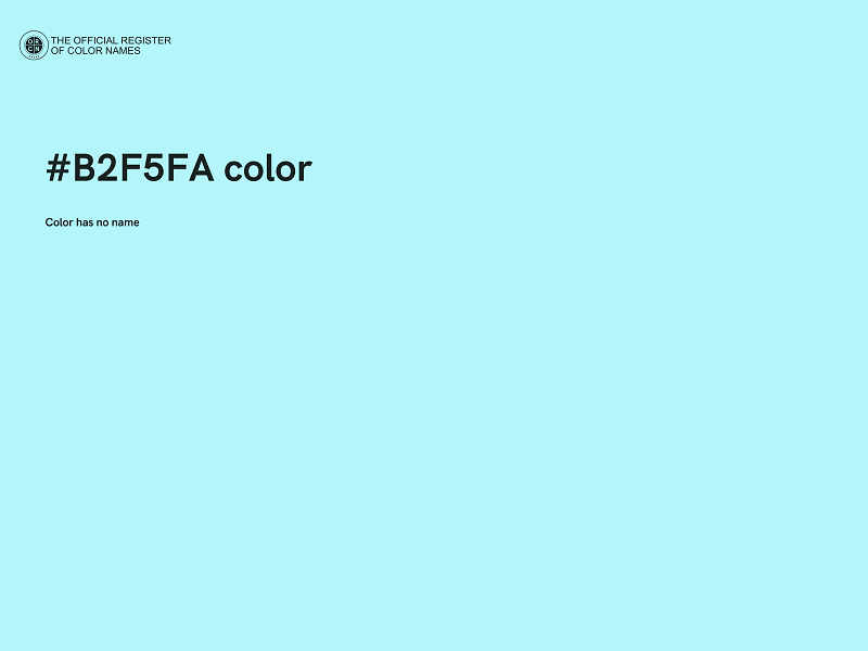 #B2F5FA color image