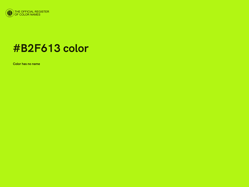 #B2F613 color image