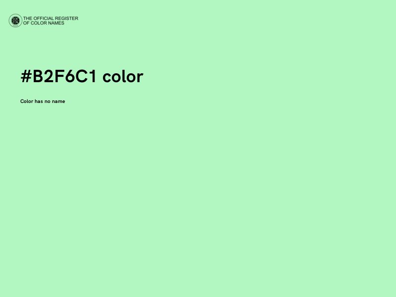 #B2F6C1 color image