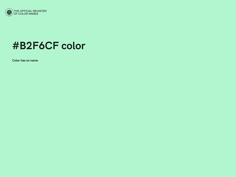 #B2F6CF color image